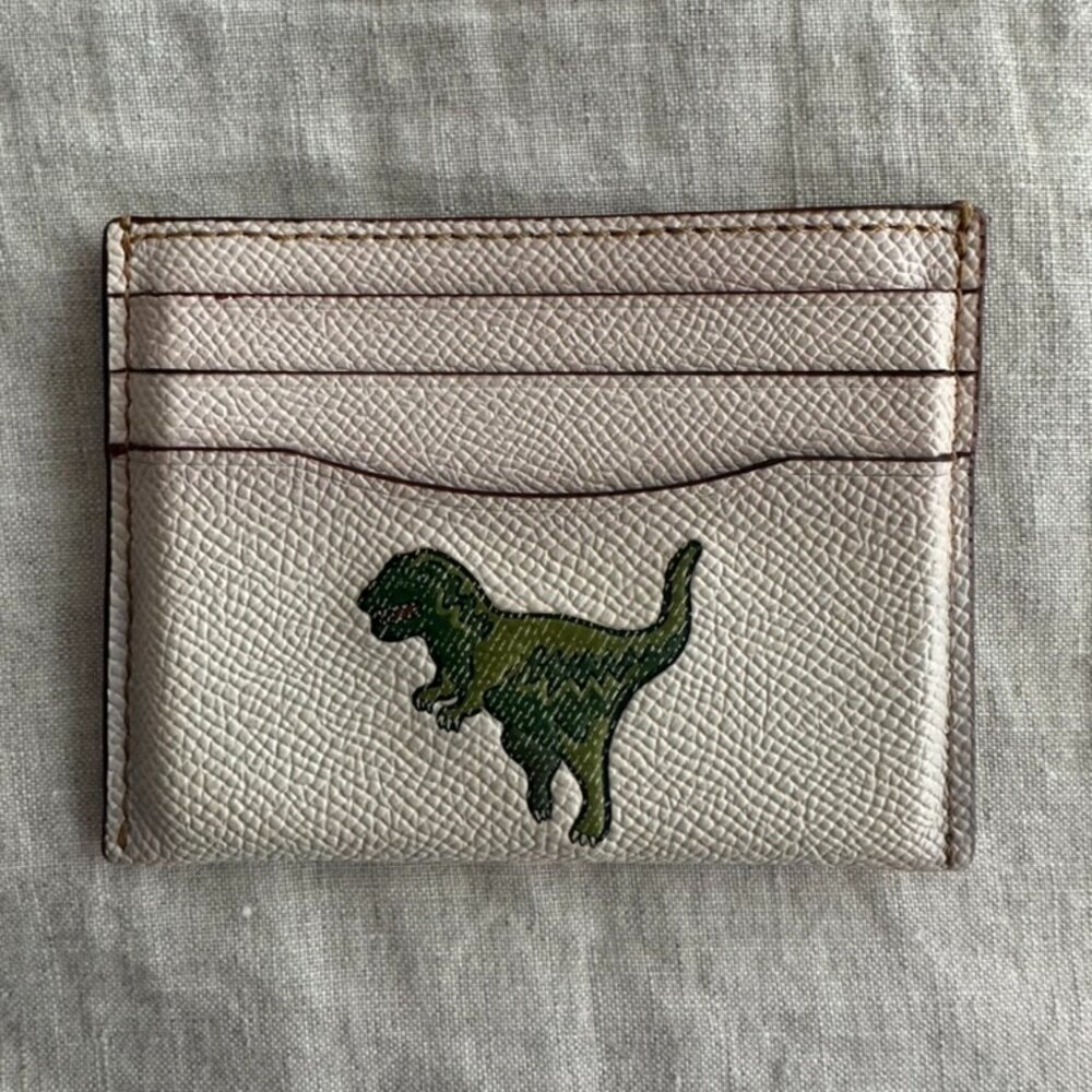 Coach Leather Rexy Card Holder